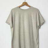 Beige Plain T-shirt / ARTY BLUSH - One Size