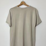 Beige Plain T-shirt / ARTY BLUSH - One Size