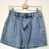 Blue Soft Denim Shorts / LARA