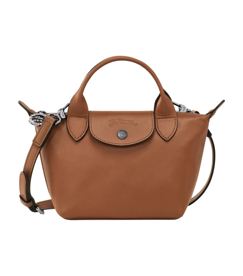 Cognac LE PLIAGE Xtra XS Crossbody Bag LONGCHAMP