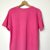 Rose Pink "Super Chill" T-shirt / ARTY BLUSH - One Size