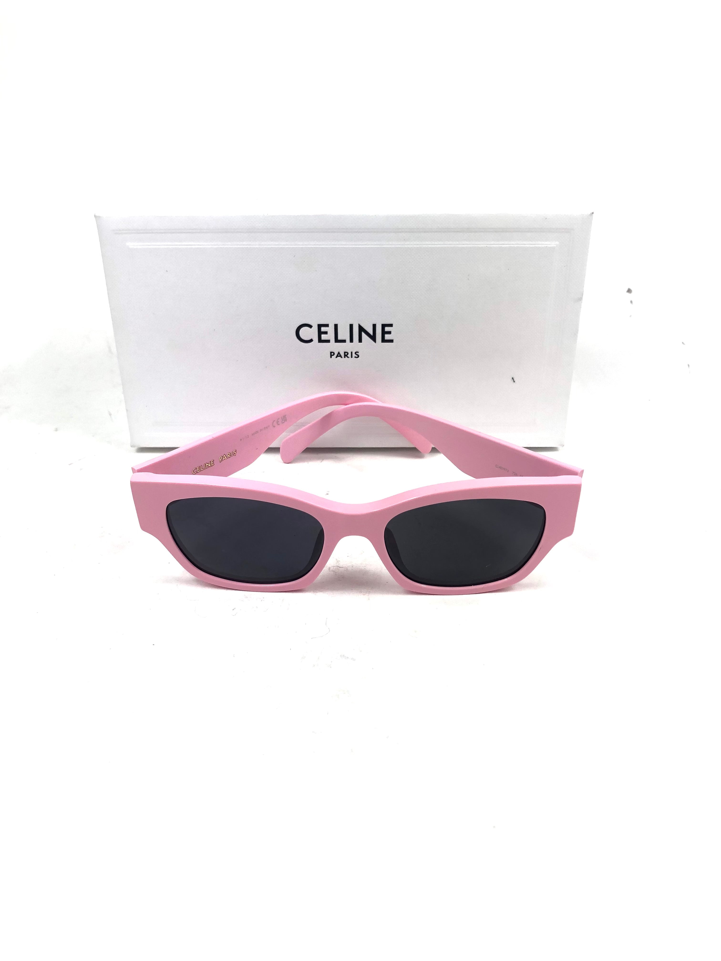 Pink Cat Eye Sunglasses CELINE – La Suite1