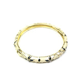 Vintage Style Cloisonné Enamel Bangle Bracelet