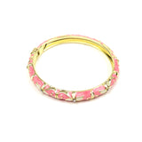 Vintage Style Cloisonné Enamel Bangle Bracelet