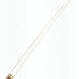 14K Yellow Gold and Garnet L'Amour Grenat Necklace / PASCALE MONVOISIN