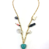 18 Karat Gold Plated VANESSA Necklace / ANNI LU