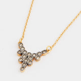 18K Yellow Gold Necklace - model MINI PETALE / YANNIS SERGAKIS
