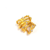 21K Gold Plated VAULT Single Ear Cuff / JUDE BENHALIM