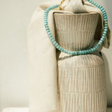Marina Blue Turvenite Necklace