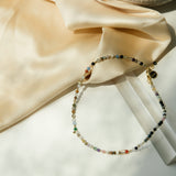 Mix Natural Stones Necklace