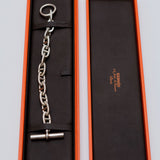 925 Silver Chaine d'ancre Bracelet / HERMES - Size M