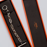 925 Silver Chaine d'ancre Bracelet / HERMES - Size M