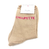 "CHOUPETTE" Lurex Socks - Size 36 - 40