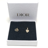 Gold Plated Mini Charm Earrings / DIOR