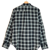 Black BALDWIN Madras Checked Cotton Shirt / VOYAGE 102 - Size L/XL