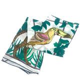 Multicolor PARADISIO Tropical Print Cotton Scarf / INOUI EDITIONS