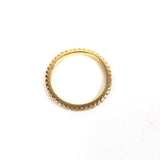 Plated Zircon Tiny Rings