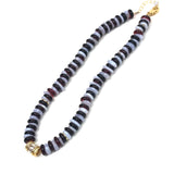 New York Sapphire and Amber Necklace