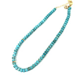 Marina Blue Turvenite Necklace