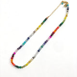 Rainbow Stones Necklace