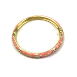 Vintage Style Cloisonné Enamel Bangle Bracelet