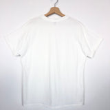 Ecru Plain Cotton  Tee - One Size