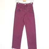 Raspberry NOEMIE Straight-leg Jeans / ISABEL MARANT - Size 34