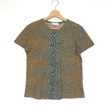 Multicolor ESTELLE Leopard-print Cotton-jersey T-shirt / ULLA JOHNSON - Size M