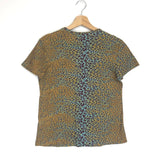 Multicolor ESTELLE Leopard-print Cotton-jersey T-shirt / ULLA JOHNSON - Size M