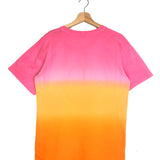 Pink/Orange Cedric Ombre Graphic Print Tee / SANDRO - Size 2