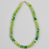 Green Candy Opal Necklace / CALIFORNIA LOVE - Size 44cm