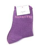 "CHOUPETTE" Lurex Socks - Size 36 - 40