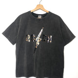 Faded Dark Grey ROCK Tee - One Size