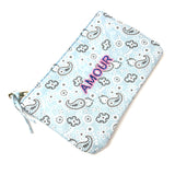 AMOUR Bandana Print Pochette
