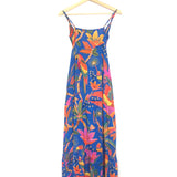 Anthropologie Blue Macaw Cover-up Midi Dress / FARM RIO - Size XS