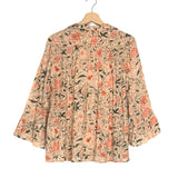 Apricot Floral-print ISYLDE Lurex Top / BA&SH - Size 0