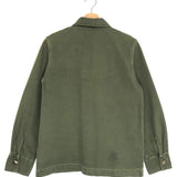 Army Green COREY Spread-collar Cotton Jacket / ANINE BING - Size XS