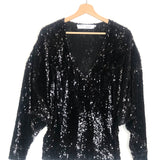 AROUND SEQUINS TOP