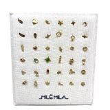Assorted Single Mini Stud Earrings