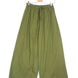 Avocado Green Palazzo Pants - One Size