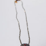 AYIN Pyrite and Diamonds Necklace / BOHEMIAN RHAPSODIE