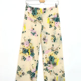 Beige BAEZ Floral Print Lightweight Stretch Jersey Pants / SIYU - Size 38