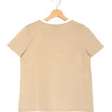 Beige BASTILLE BABY Round Neck T-shirt / ROSAE - Size 38