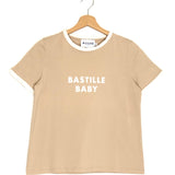 Beige BASTILLE BABY Round Neck T-shirt / ROSAE - Size 38
