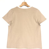 Beige BASTILLE BABY Round Neck Tee / ROSAE - Size 38