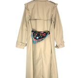 Beige Cotton-blend Trench Coat / GAP X LOVE SHACK FANCY - Size S