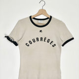 Beige Cotton Tee / COURREGES - Size S