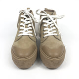 Beige ITINERAIRE Suede Ankle Boots / HERMES - Size 38.5