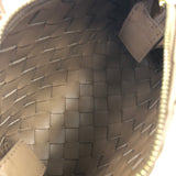 Beige LOOP Mini Intrecciato Leather Camera Crossbody Bag / BOTTEGA VENETA