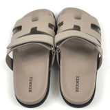 Beige Mastic CHYPRE Leather Sandals / HERMES - Size 37